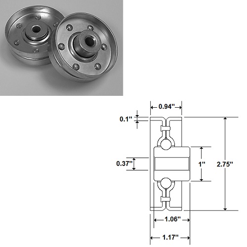 Ball Bearing Sheave SKR699-1065